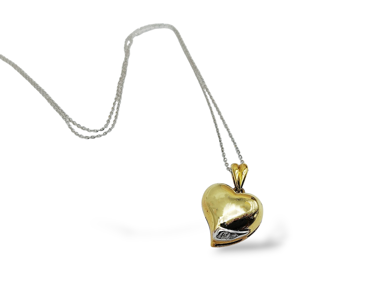 A. Caramanna Collana cuore diamante