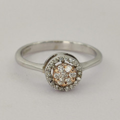 Anello Tondo con brillanti Anello Tondo con brillanti