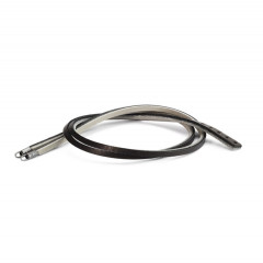 TROLLBEADS Bracciale in Cuoio Nero/Grigio 36 cm TROLLBEADS Bracciale in Cuoio Nero/Grigio 36 cm